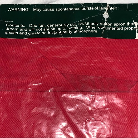 The Imagination Association Apron "It's Not Burned It's Blackened" - Picture 4 of 5